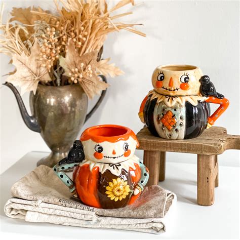 Johanna Parker Scarecrow Mugs – Honey Brook